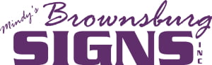 Mindy's Brownsburg Signs